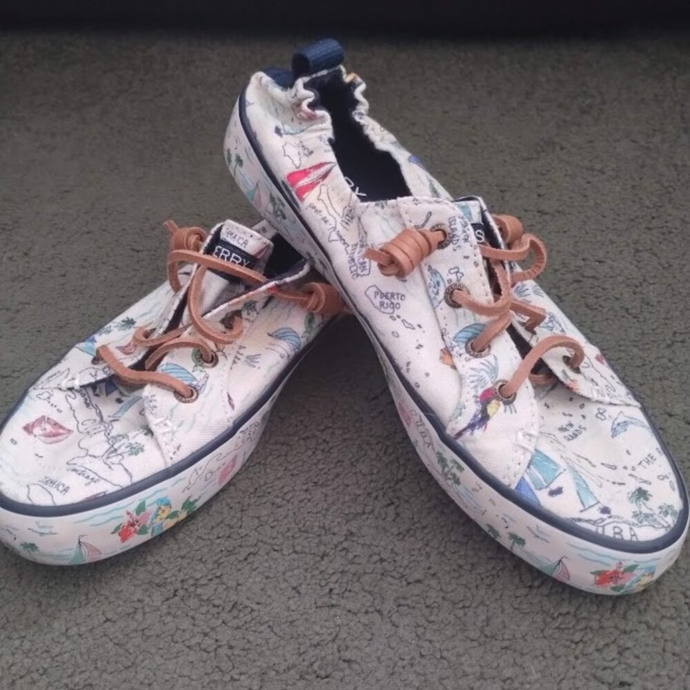 Sperry lace loafers